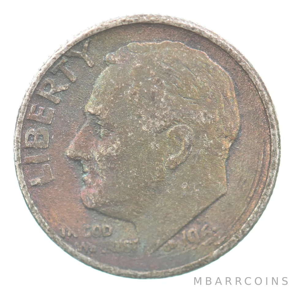1963-D Roosevelt Dime Beautiful Tone a5241