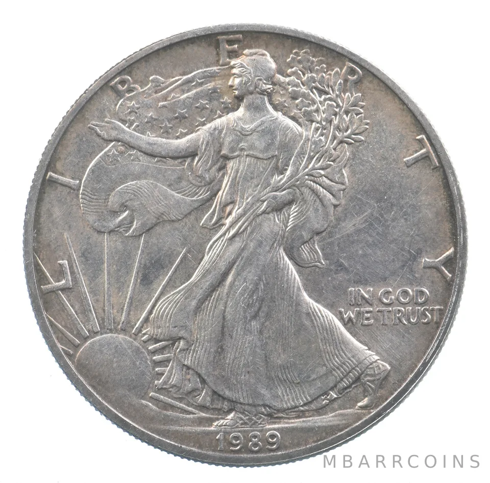 Better Date 1989 American Silver Eagle 1 Troy Oz .999 Fine Silver *719