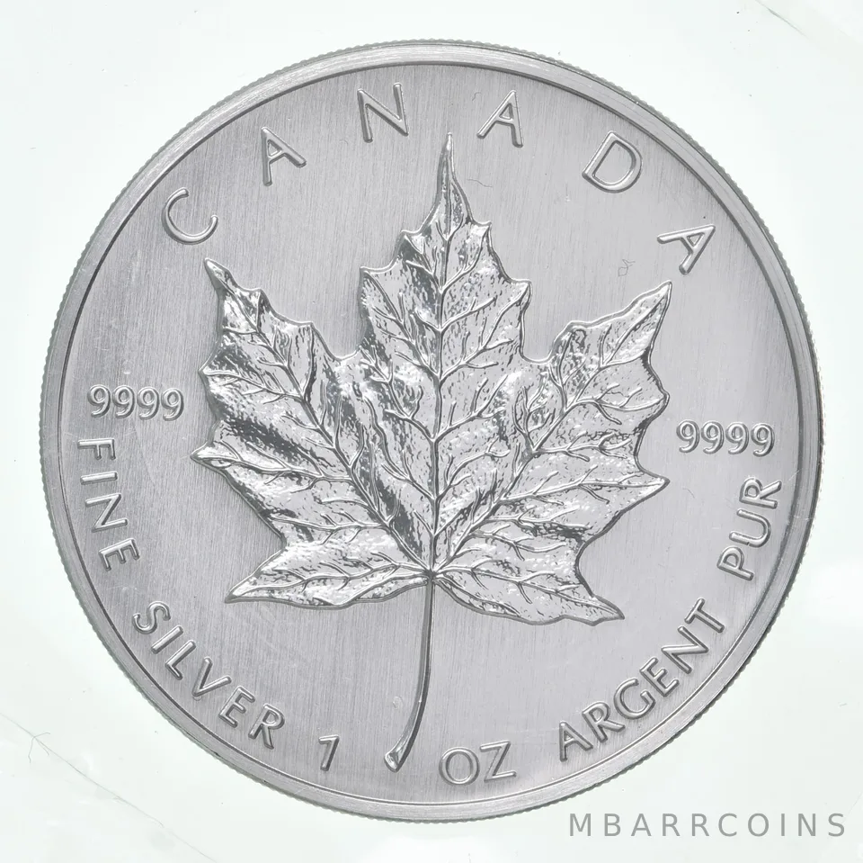 2005 Canada 5 Dollars Silver Maple Leaf 1 Oz Silver Sealed