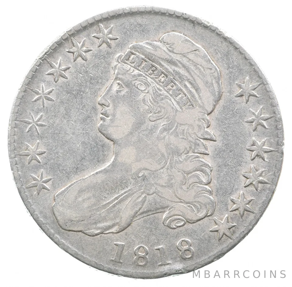1818 Capped Bust Half Dollar a5983