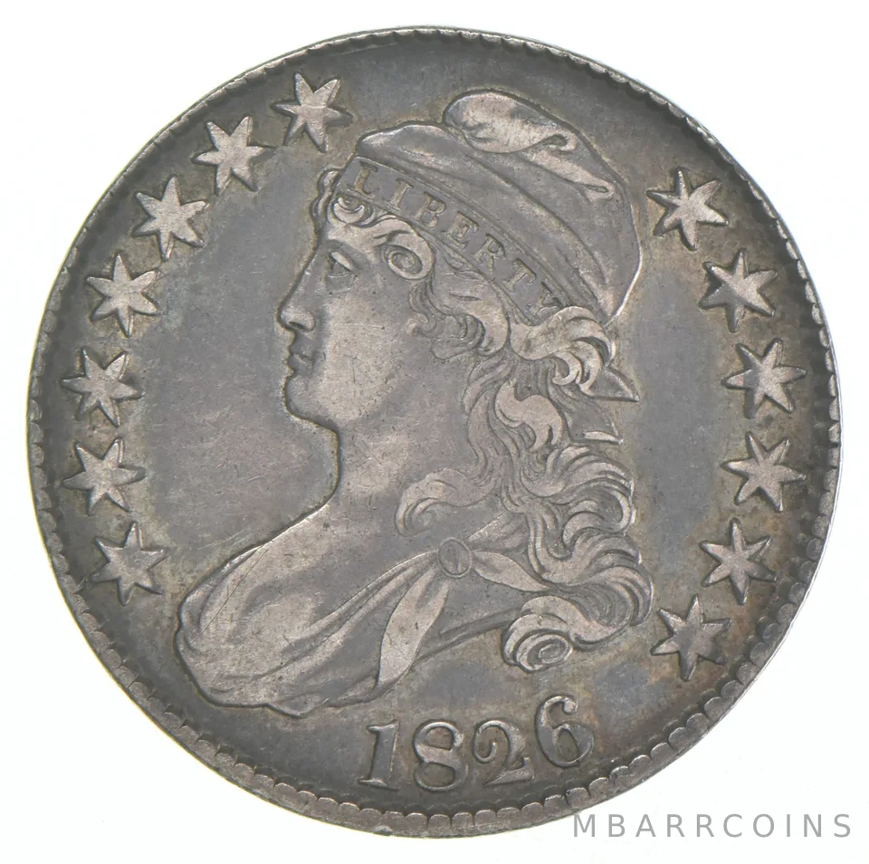 1826 Capped Bust Half Dollar 116 *6086