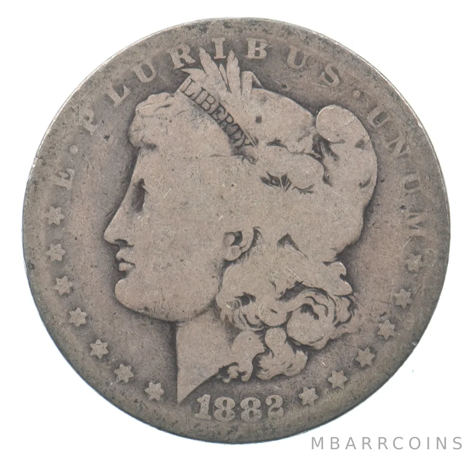 Early - 1882-O Morgan Silver Dollar - 90% US Coin *719