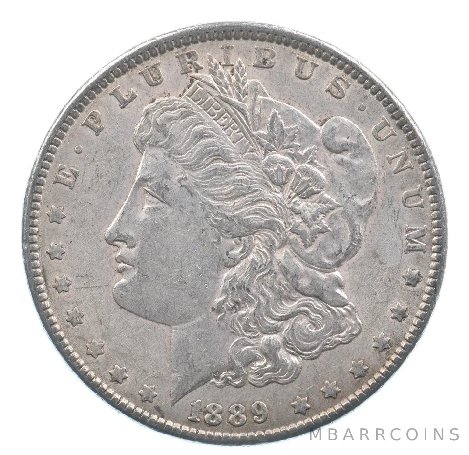 Better 1889 Morgan Silver Dollar - 90% US Coin - Nice Coin *427