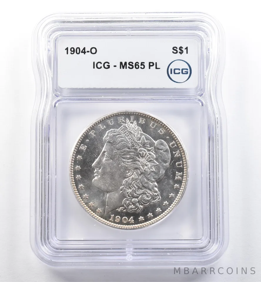 1904-O Morgan Silver Dollar MS65 PL ICG *6016