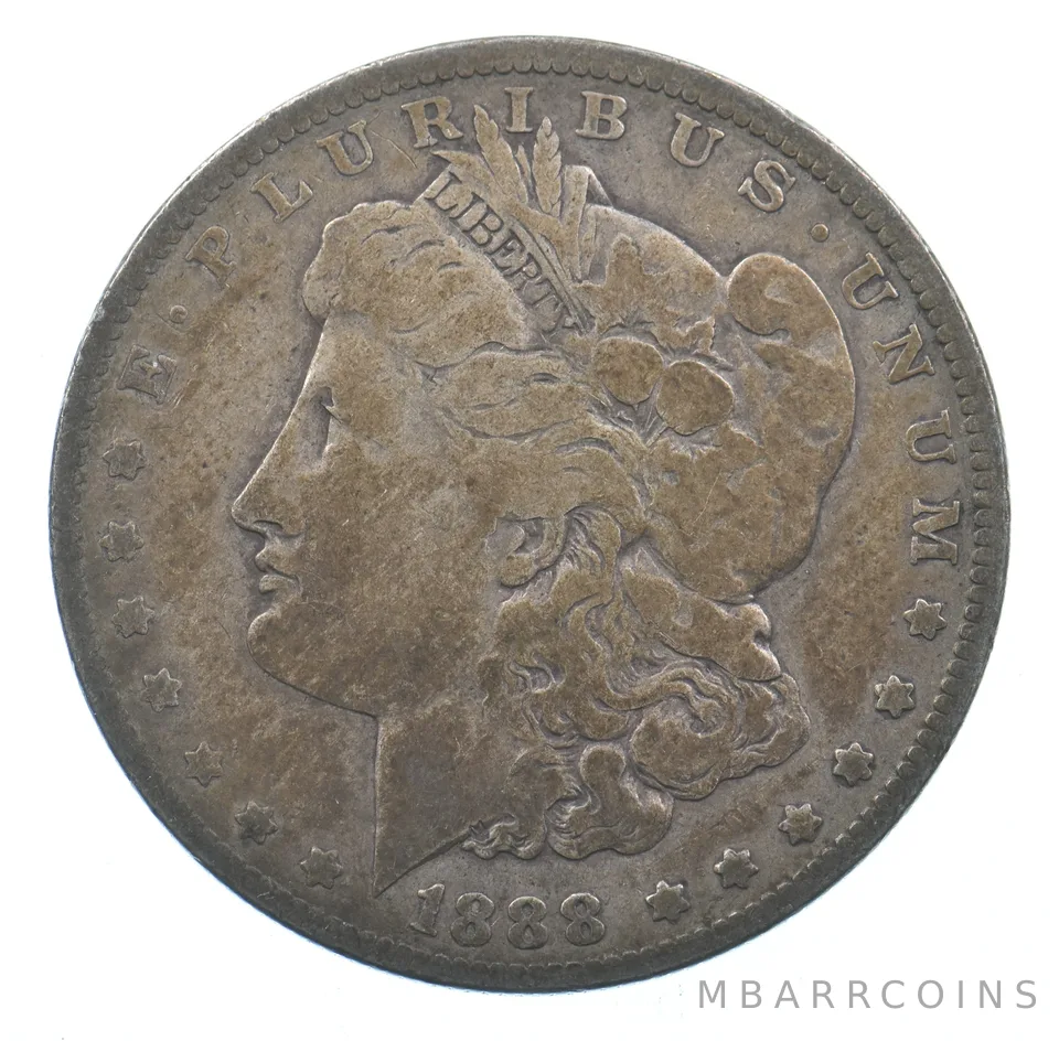 Early - 1888-O Morgan Silver Dollar - 90% US Coin *977