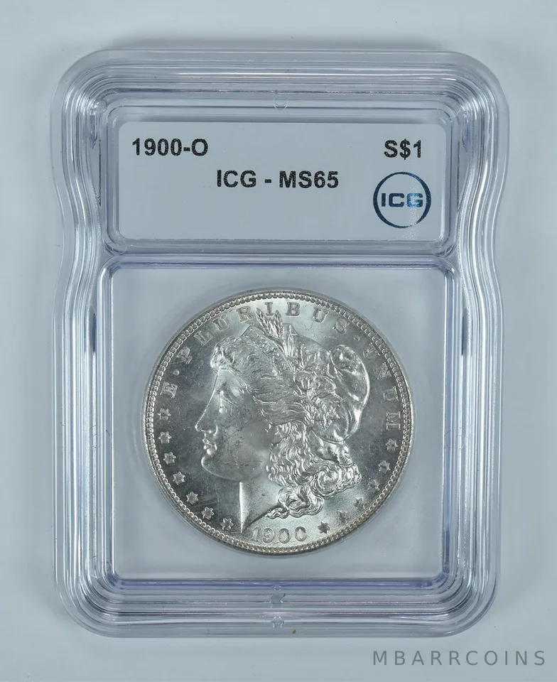 1900-O Morgan Silver Dollar MS65 ICG