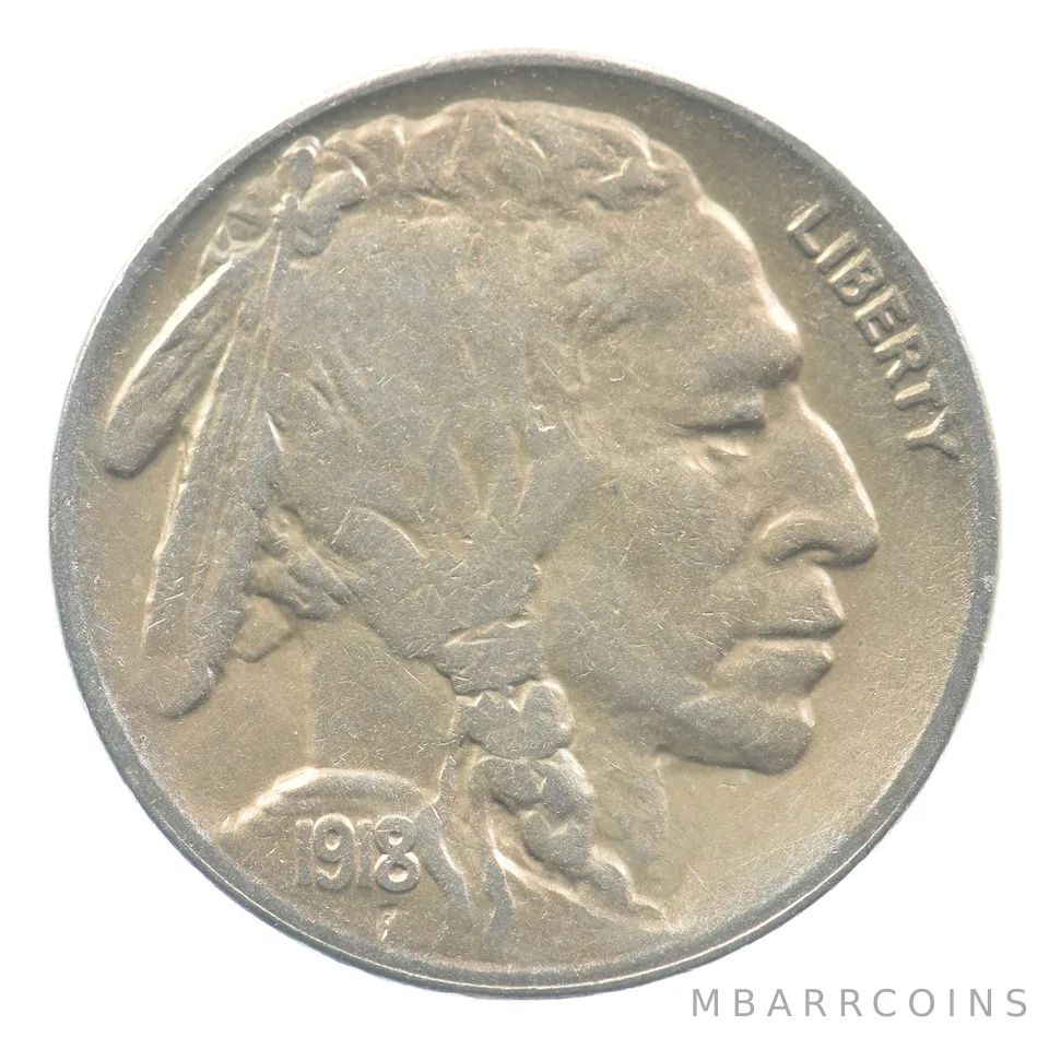 1918-S Indian Head Buffalo Nickel *2479