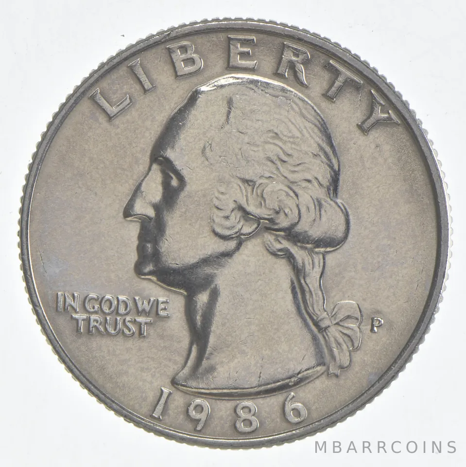 1986-P Washington Quarter Clad Unc