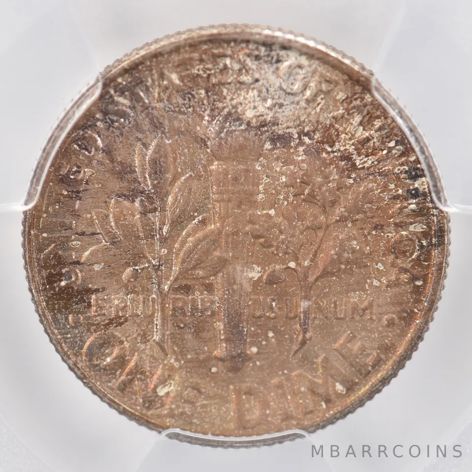 1964 Roosevelt Dime MS64 PCGS Beautiful Tone *0798