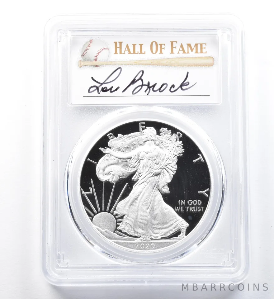 2020-W American Silver Eagle Brock Congratulations FDOI PR70 DCAM PCGS a1235