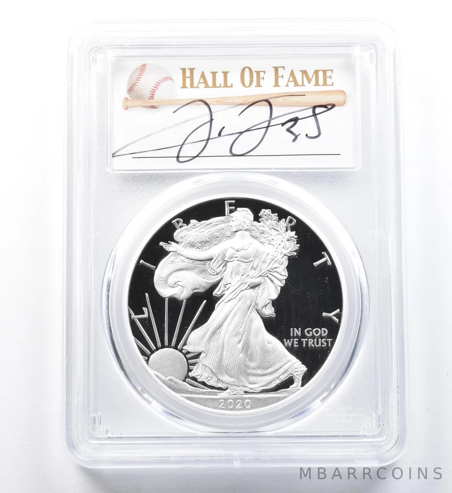 2020-W American Silver Eagle Thomas Congratulations FDOI PR70 DCAM PCGS *1216