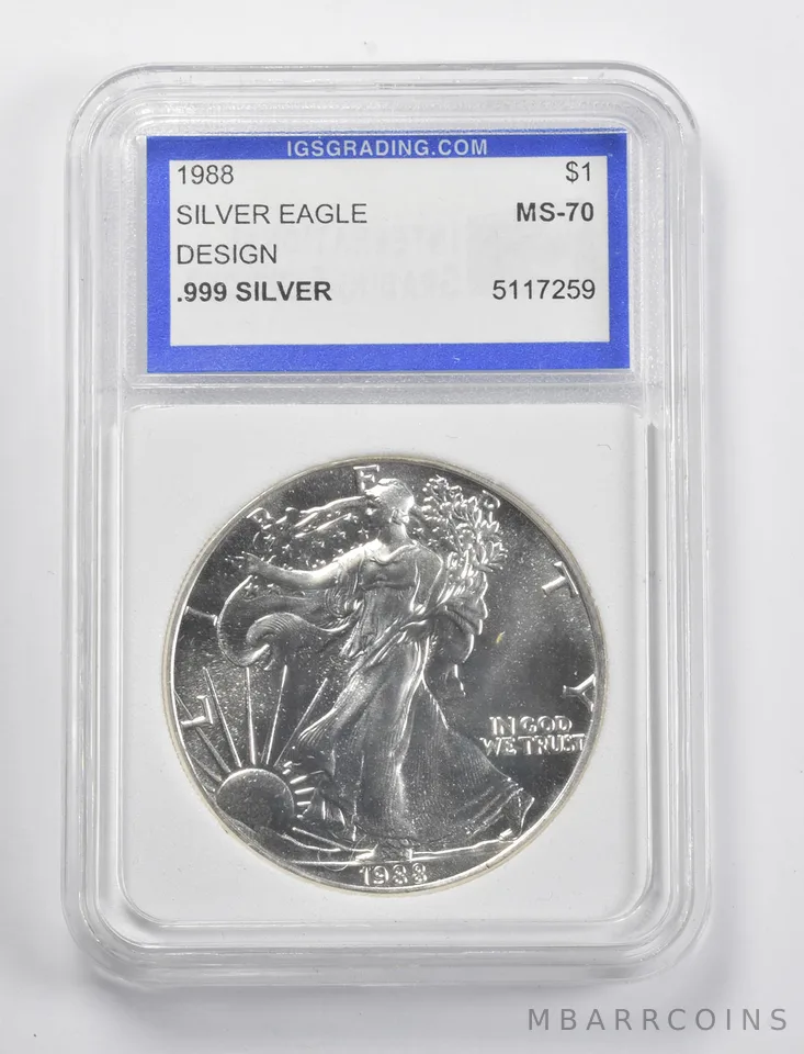1988 American Silver Eagle *5259