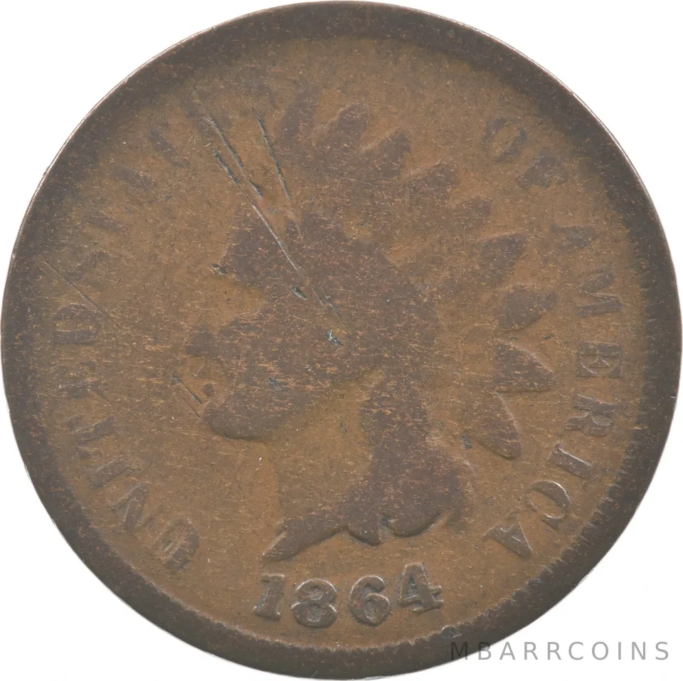 1864 L Indian Head Cent a2013