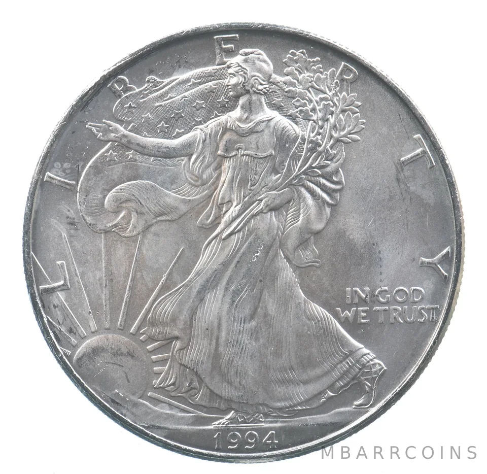Better Date 1994 American Silver Eagle 1 Troy Oz .999 Fine Silver *656