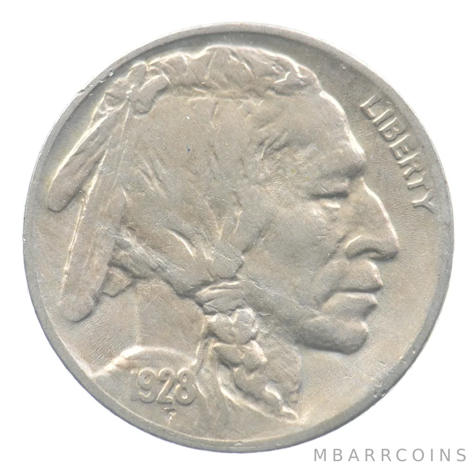 1928-D Indian Head Buffalo Nickel *2074