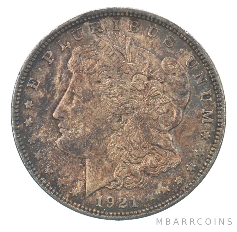 1921 Morgan Silver Dollar Beautiful Tone *7575