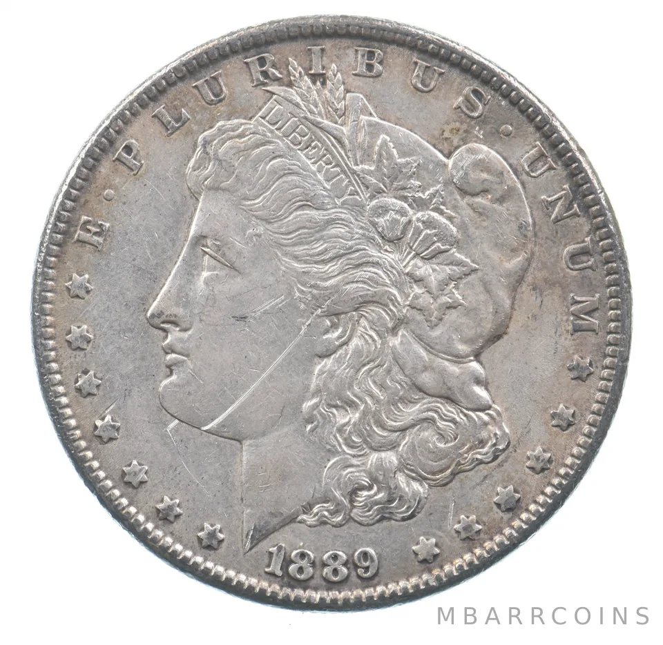 Better 1889 Morgan Silver Dollar - 90% US Coin - Nice Coin *410