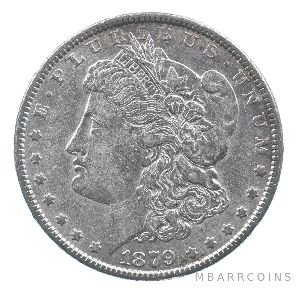 Better 1879 Morgan Silver Dollar - 90% US Coin - Nice Coin *398