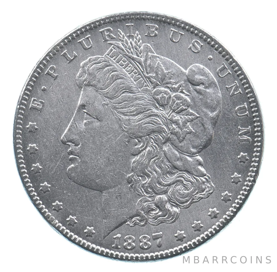 Better 1887 Morgan Silver Dollar - 90% US Coin - Nice Coin *551