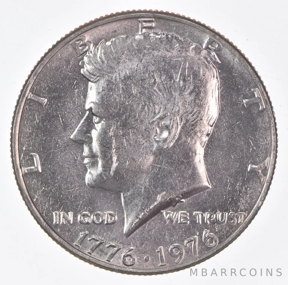 1976 (P) Kennedy Half Dollar Clad Unc Bicentennial