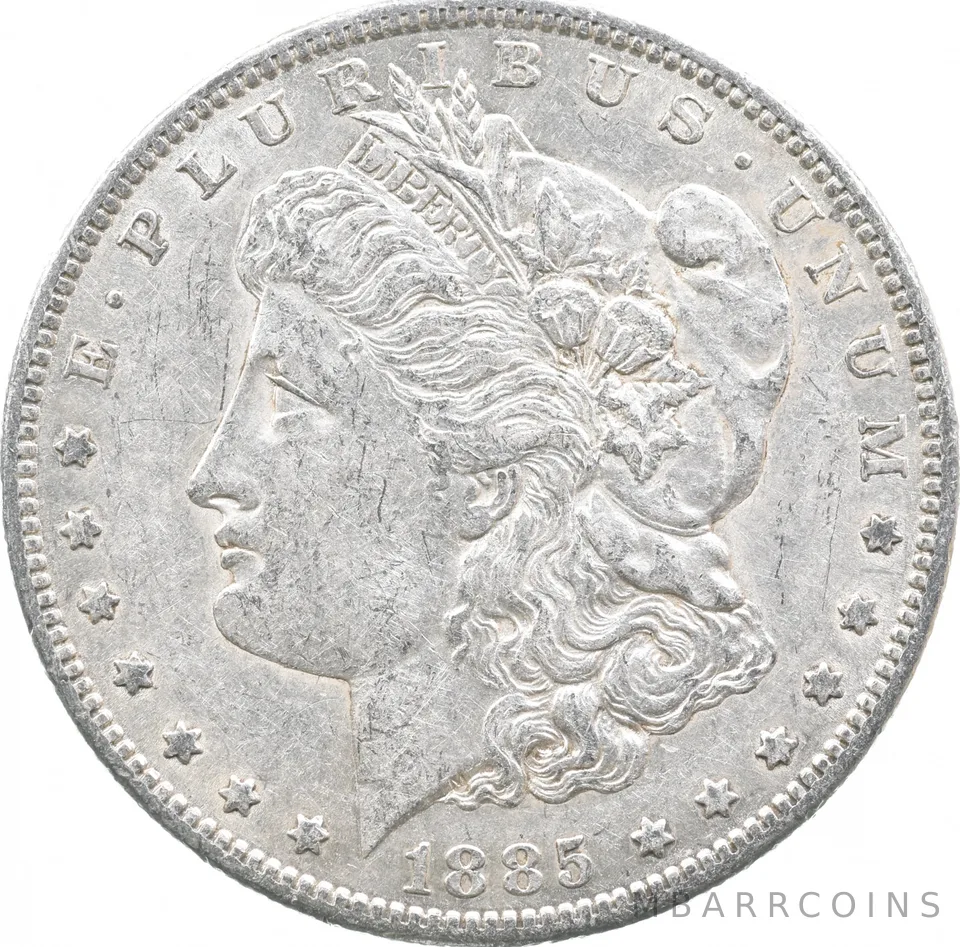 1885-S Morgan Silver Dollar a5167