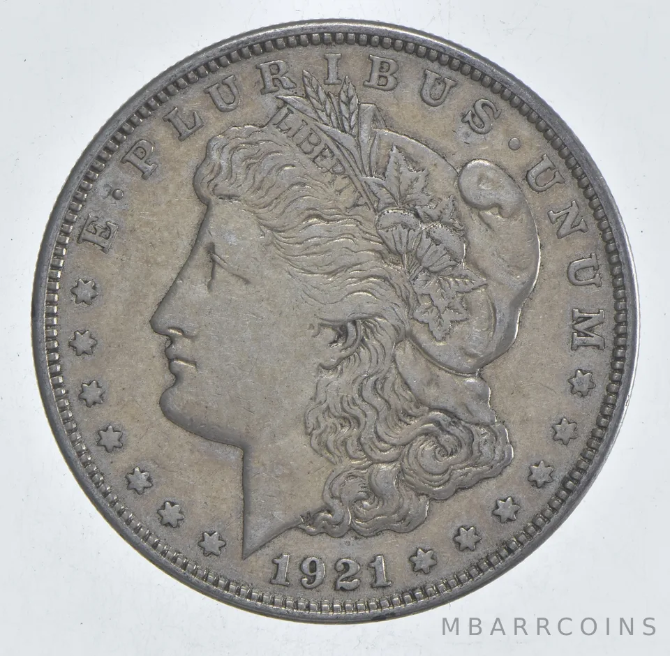 1921 Morgan Silver Dollar - Last Year Issue 90% $1 Bullion *511