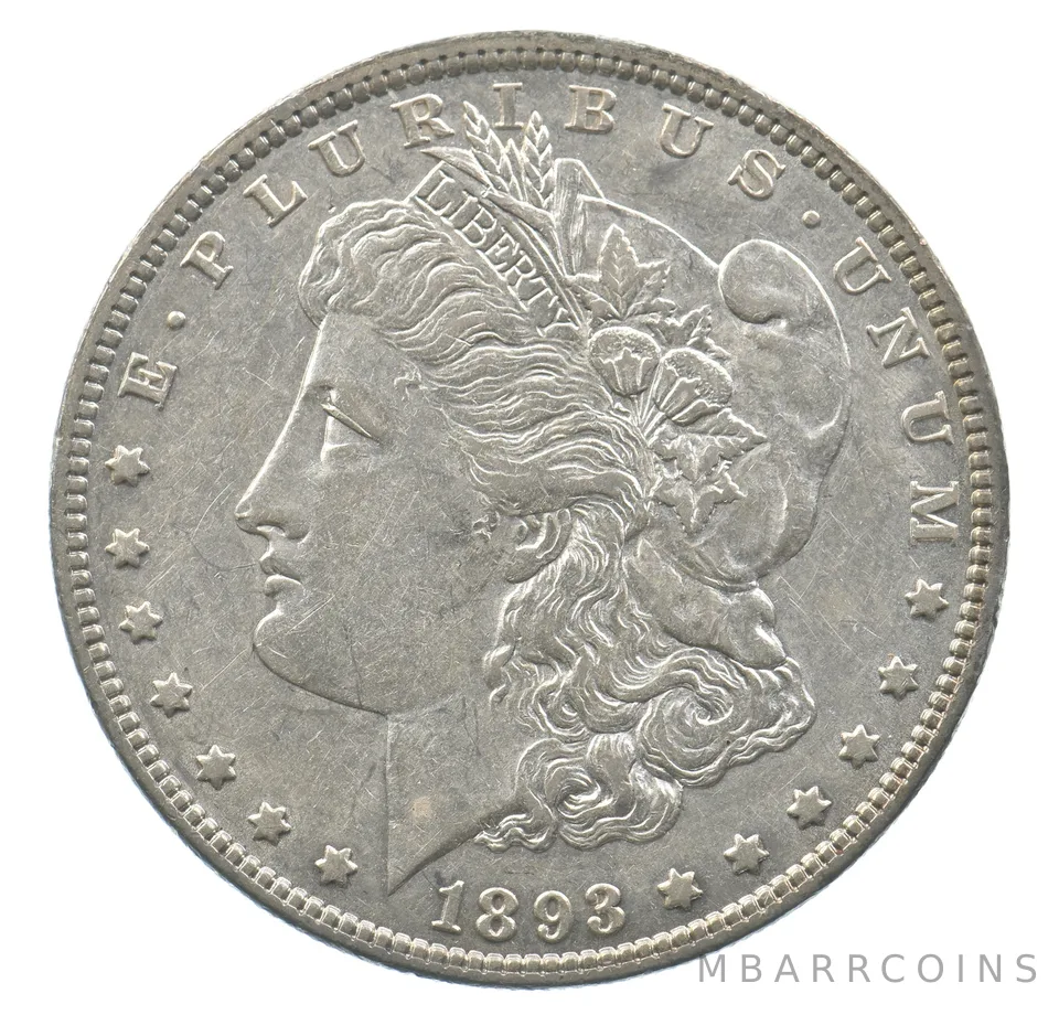 1893 Morgan Silver Dollar *7798