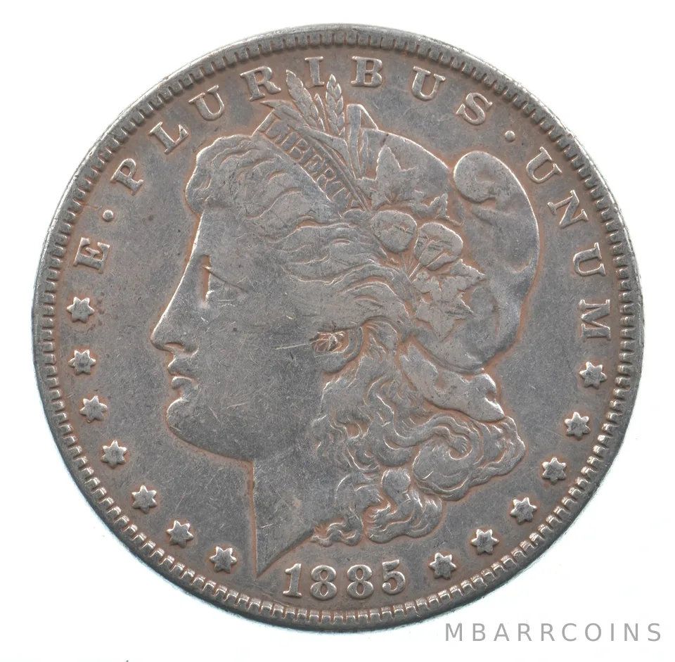 Early - 1885 Morgan Silver Dollar - 90% US Coin *587