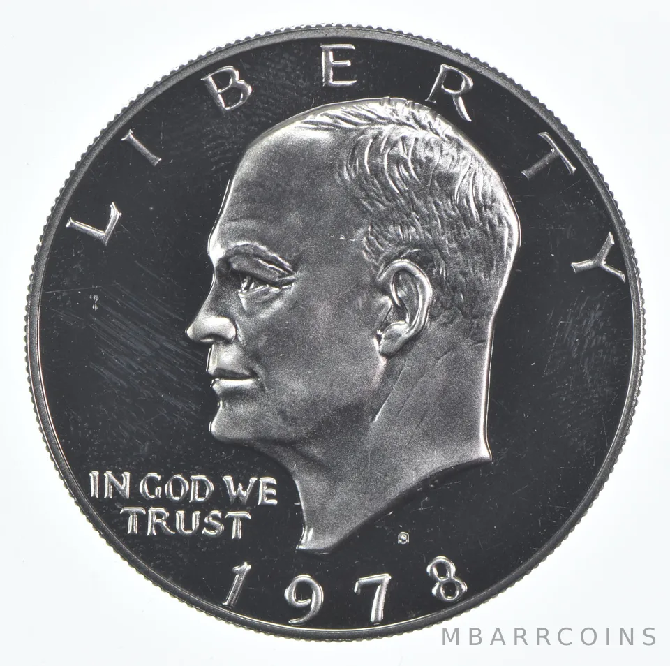 1978-S Eisenhower $1 CLAD Proof
