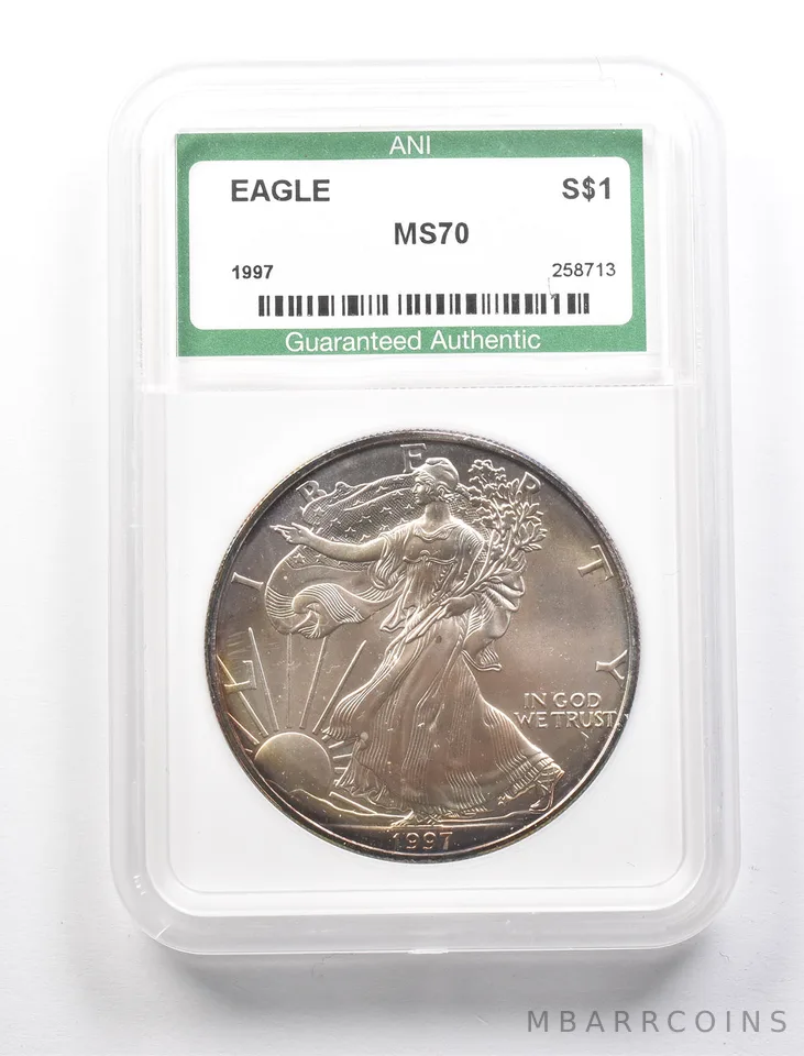 1997 American Silver Dollar *2721