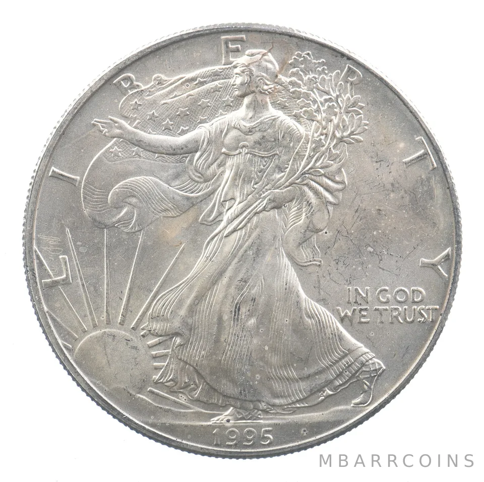 Better Date 1995 American Silver Eagle 1 Troy Oz .999 Fine Silver *830