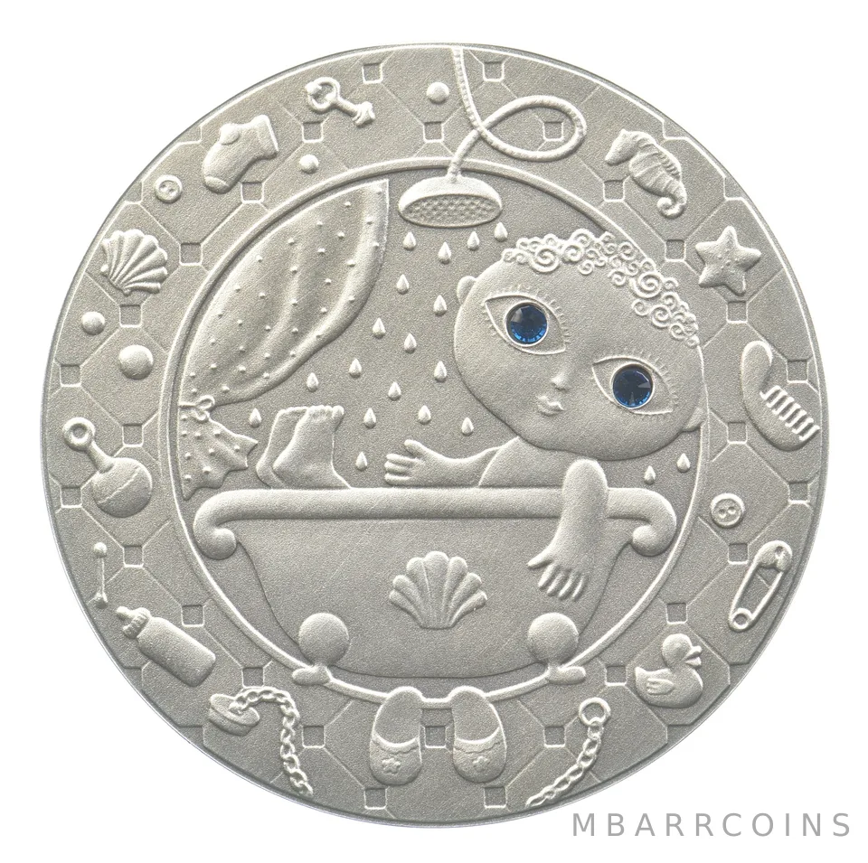 2009 Belarus 20 Roubles Silver Aquarius Signs Of The Zodiac *6702