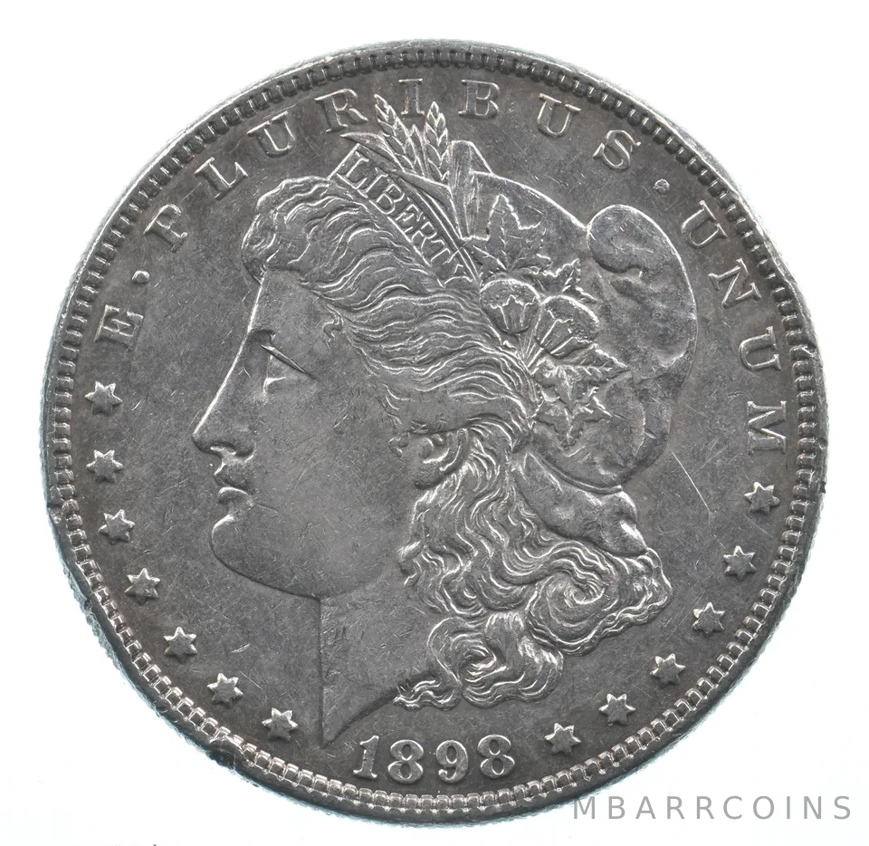 Early - 1898 Morgan Silver Dollar - 90% US Coin *773