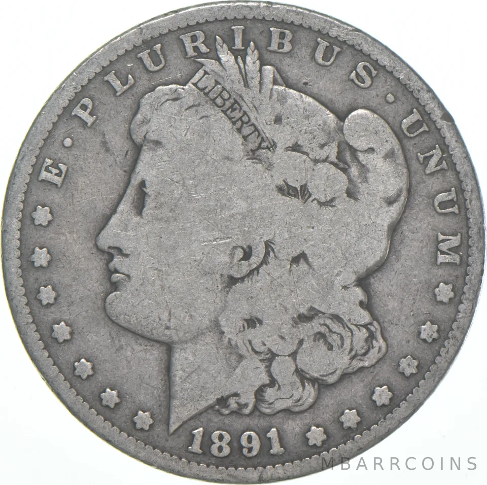 G/VG 1891-S Morgan Silver Dollar (1 coin)