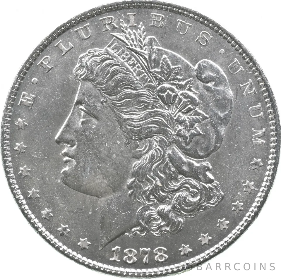 1878 Morgan Silver Dollar 8TF *2691