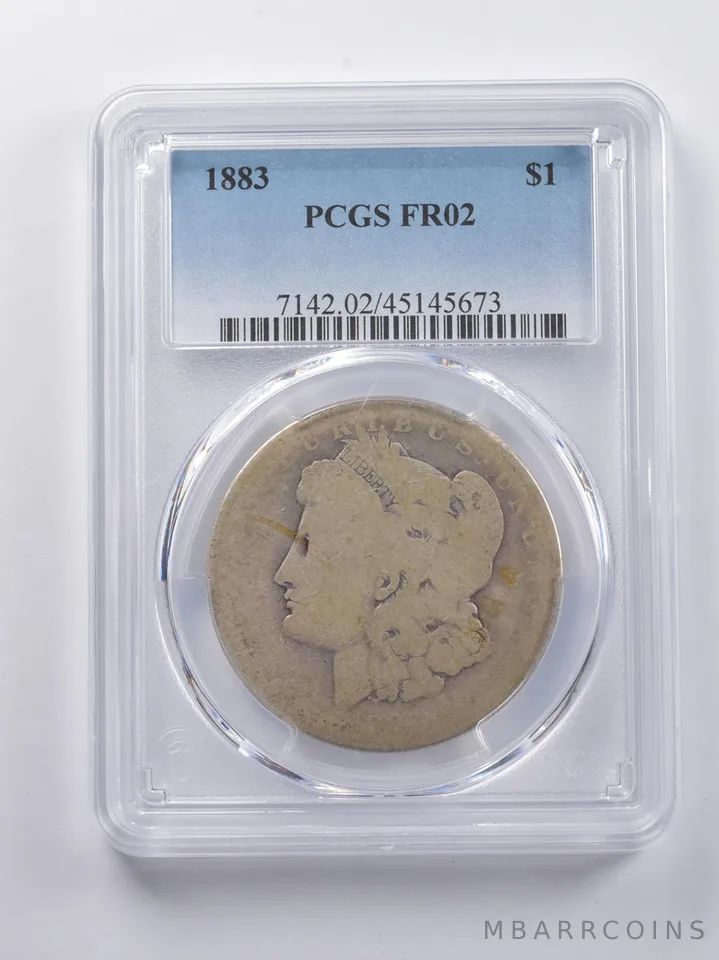 FR02 1883 Morgan Silver Dollar PCGS *6875