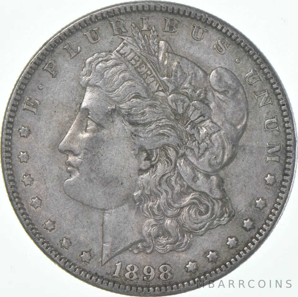 XF 1898 (P) Morgan Silver Dollar (1 coin)