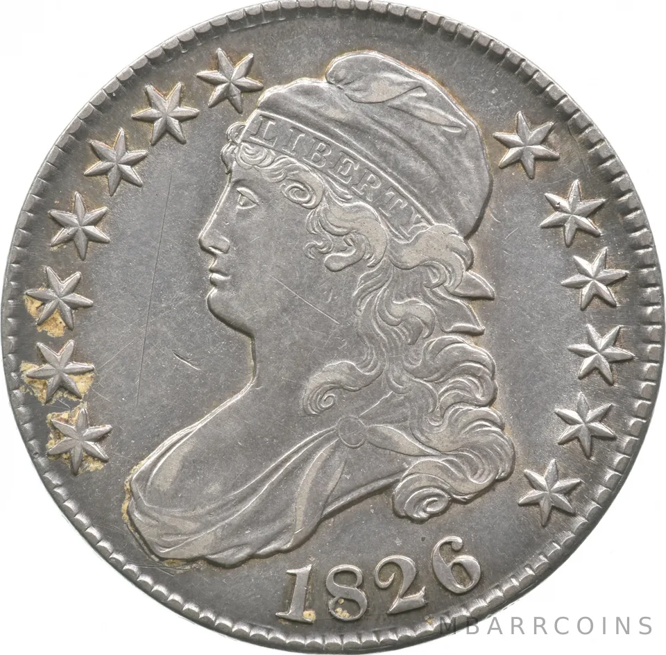 1826 Capped Bust Half Dollar *2312