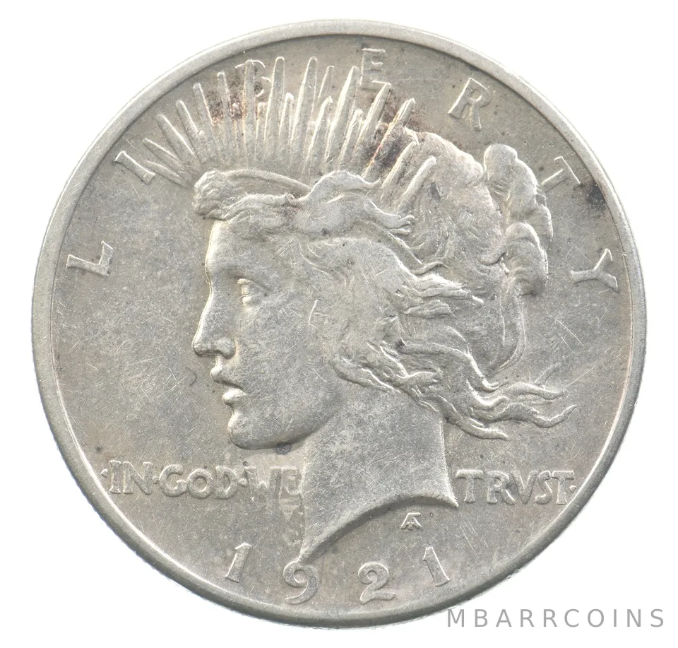 1921 Peace Silver Dollar High Relief *9983