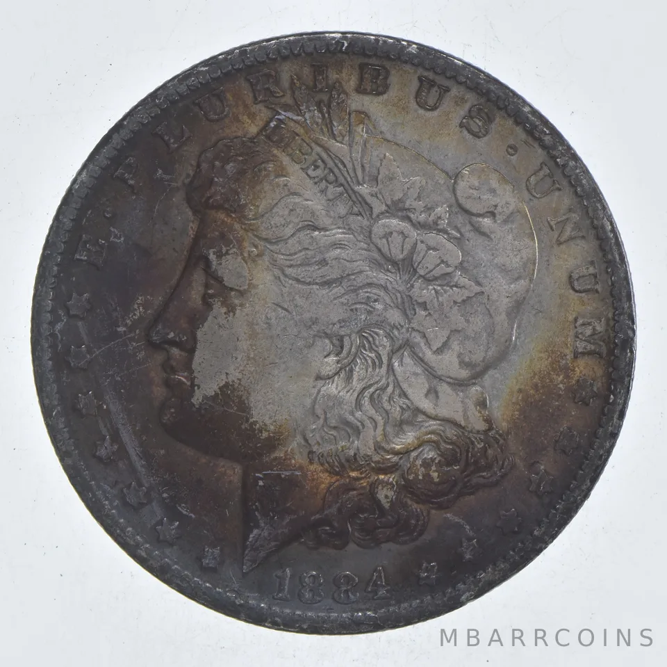Early - 1884-O Morgan Silver Dollar - 90% US Coin *117