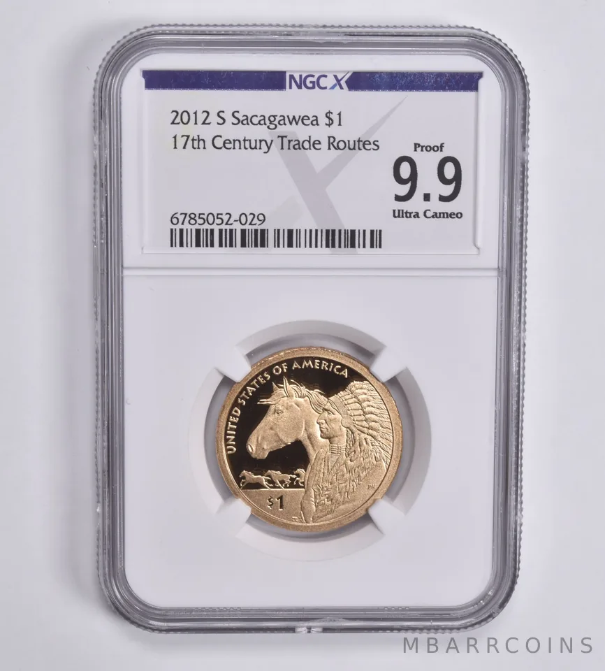 2012-S Sacagawea $1 Trade Routes Proof 9.9 UCAM NGC X NGCX