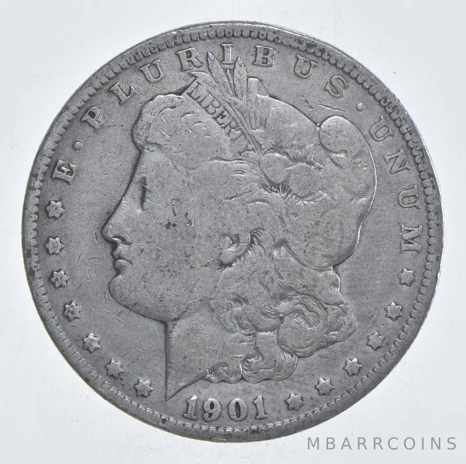 Early - 1901-O Morgan Silver Dollar - 90% US Coin *136