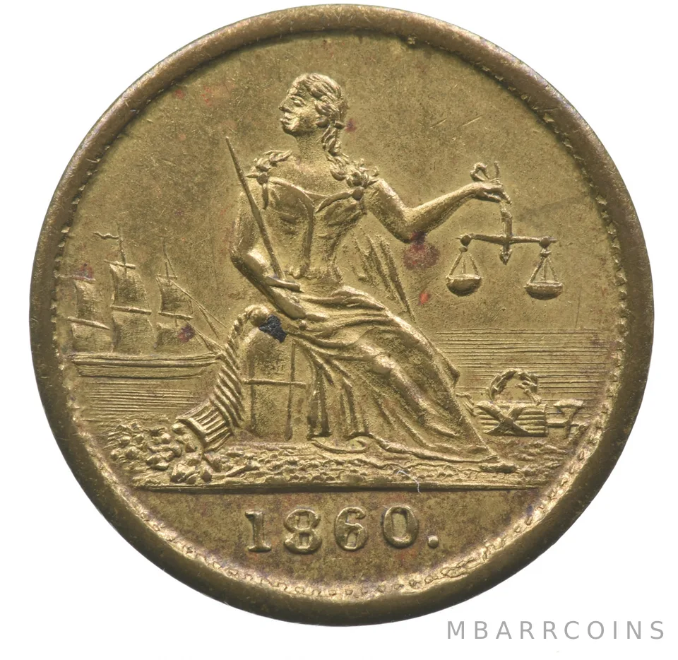 1860 T Racek Civil War Token Watertown Wisconsin 920-M-16 R-8 a4663