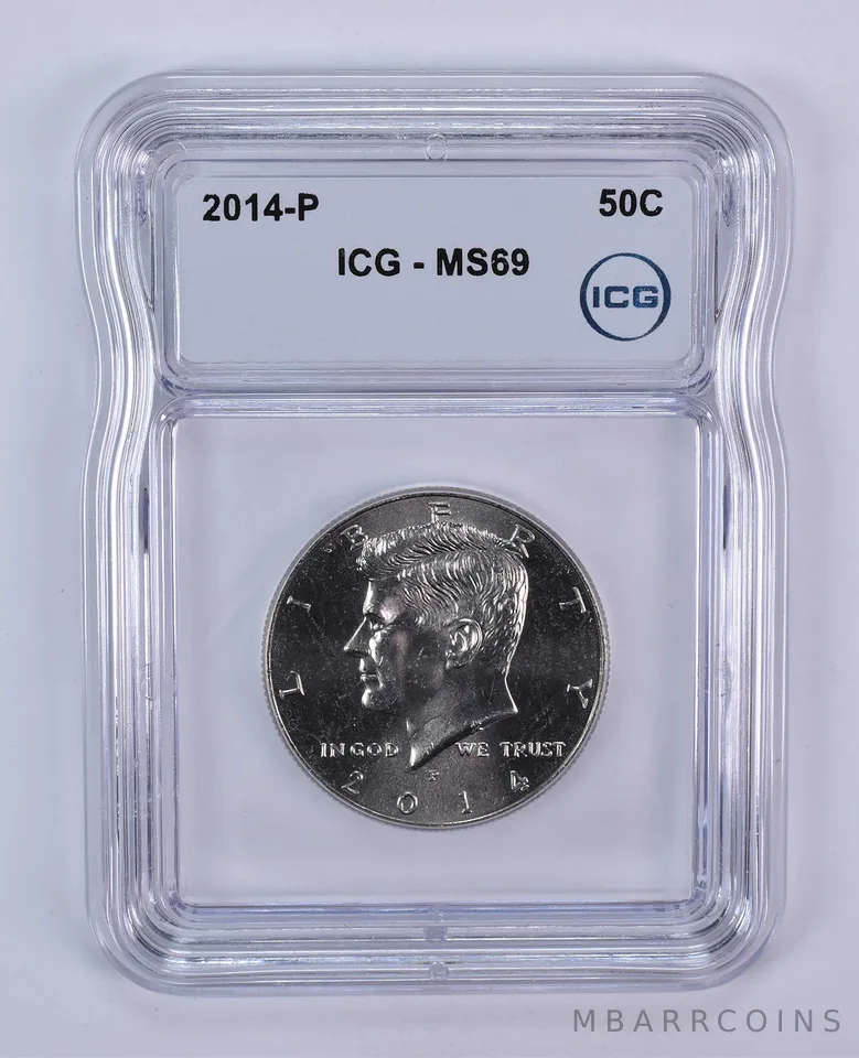 2014-P Kennedy Half Dollar MS69 ICG