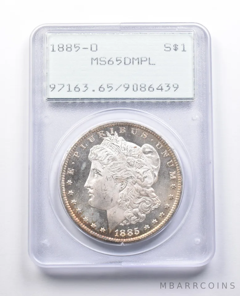 MS65 DMPL 1885-O Morgan Silver Dollar PCGS Rattler Upgrade? a5044