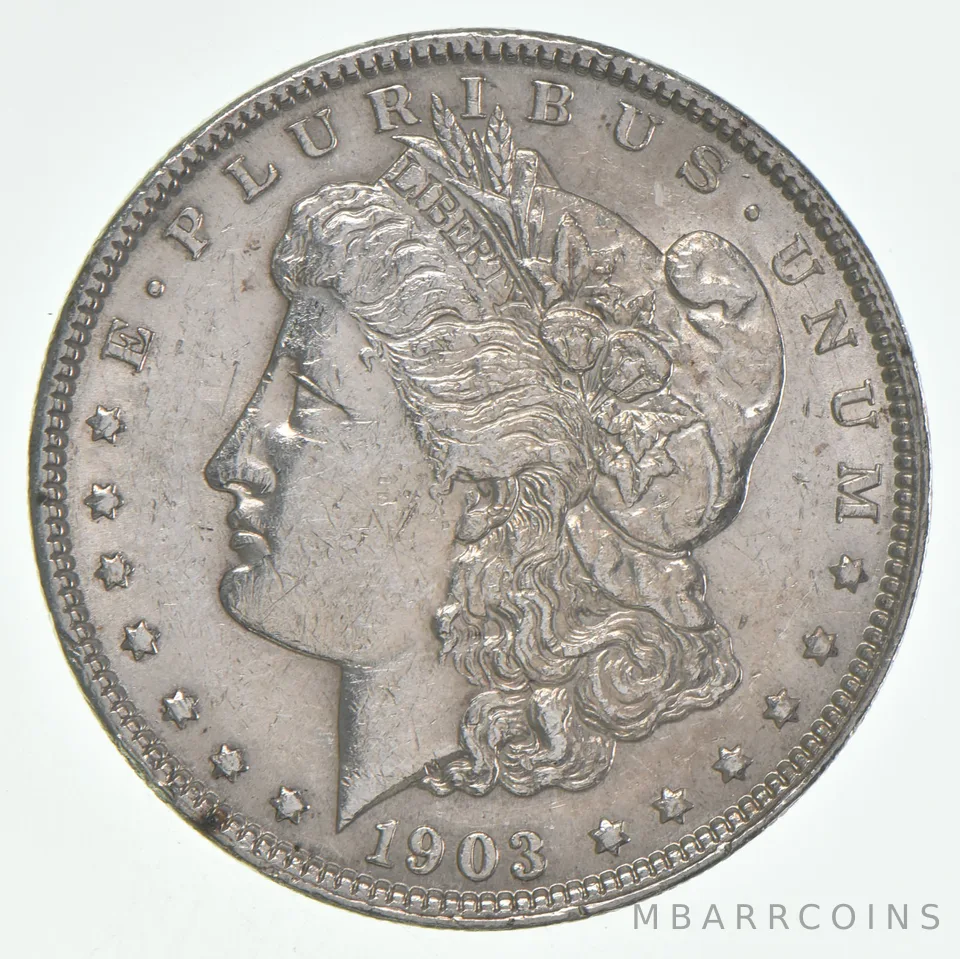 AU+ 1903 (P) Morgan Silver Dollar (1 coin)