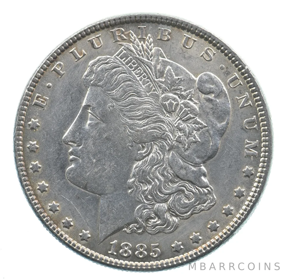 Early - 1885 Morgan Silver Dollar - 90% US Coin *014