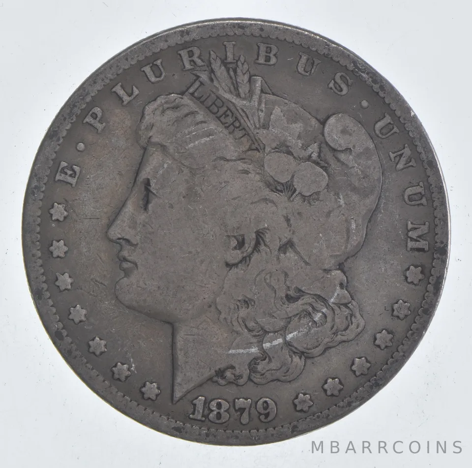 Early - 1879 Morgan Silver Dollar - 90% US Coin *825
