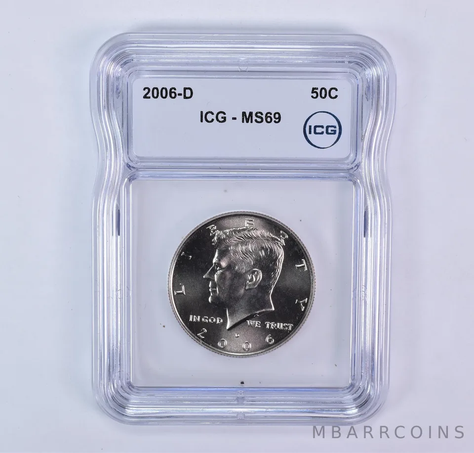 2006-D Kennedy Half Dollar MS69 ICG