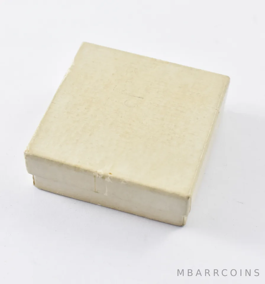 White Bank Holiday US $5/$2.50 Box 1920's Gold Coin Gift Presentation *5904